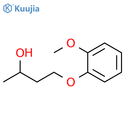 2-Butanol, 4-(2-methoxyphenoxy)- structure