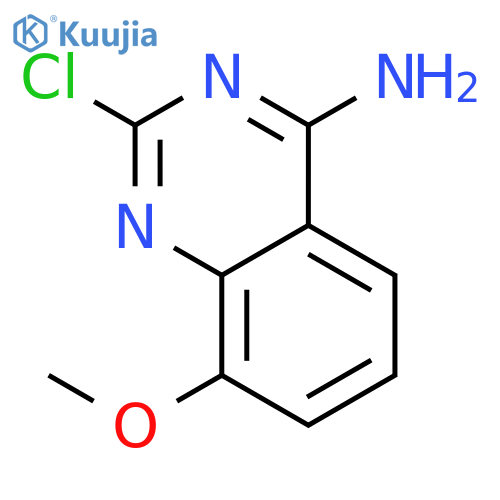 2-Chloro-8-methoxyquinazolin-4-amine structure