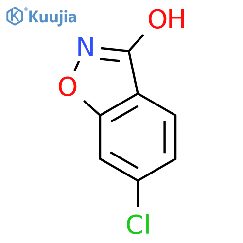 6-chloro-1,2-benzoxazol-3-ol structure