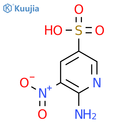 6-imino-5-nitro-1,6-dihydropyridine-3-sulfonic Acid structure