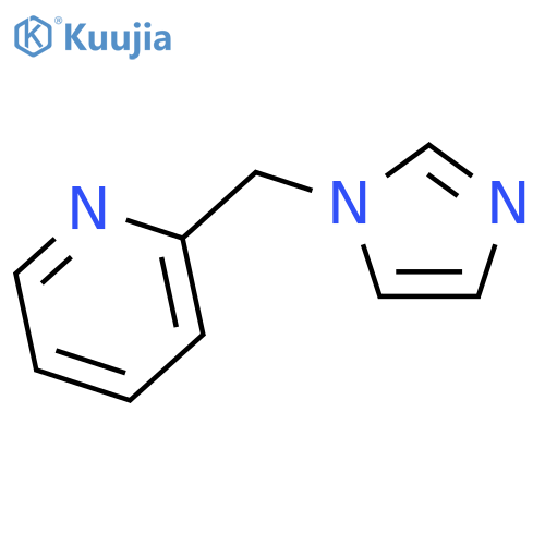 2-(1H-imidazol-1-ylmethyl)pyridine structure