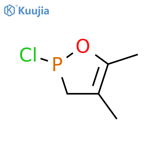 1,2-Oxaphosphole, 2-chloro-2,3-dihydro-4,5-dimethyl- structure