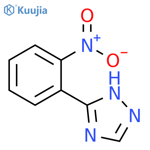 5-(2-nitrophenyl)-1H-1,2,4-triazole structure