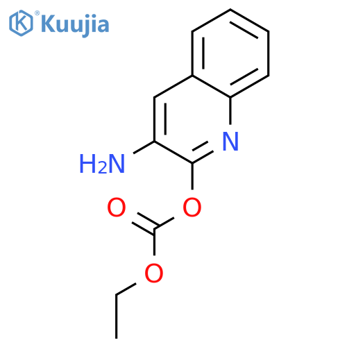 Ethyl 3-aminoquinoline-2-carboxylate structure
