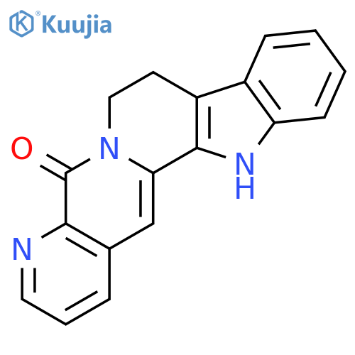 Indolo[2',3':3,4]pyrido[2,1-g][1,7]naphthyridin-5(7H)-one, 8,13-dihydro- structure