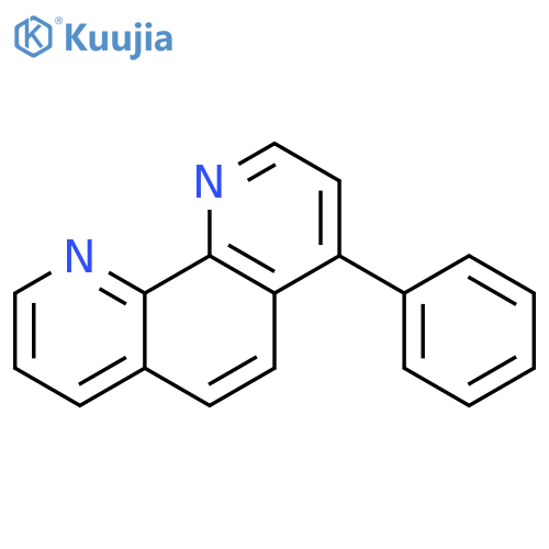 1,10-Phenanthroline,4-phenyl- structure