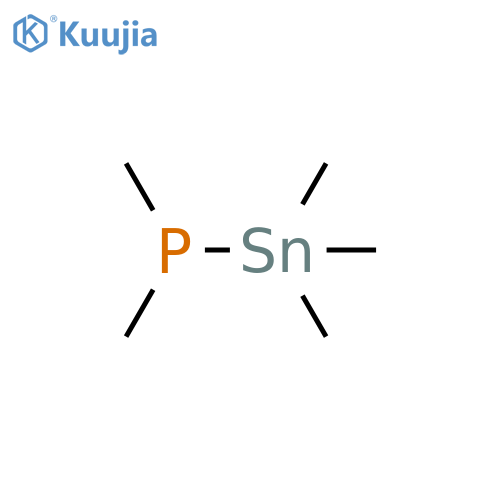 Phosphine, dimethyl(trimethylstannyl)- structure