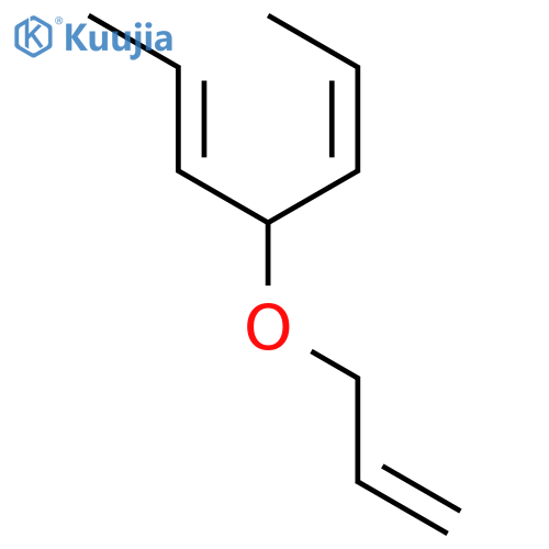 2,5-HEPTADIENE, 4-(2-PROPENYLOXY)-, (2E,5Z)- structure