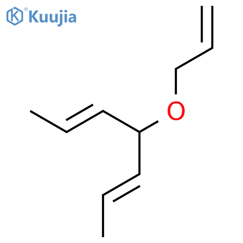 2,5-Heptadiene, 4-(2-propenyloxy)-, (2E,5E)- structure
