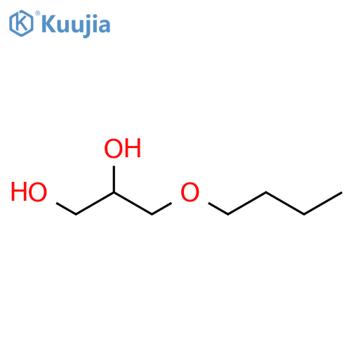 1,2-Propanediol,3-butoxy- structure