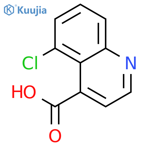 5-Chloroquinoline-4-carboxylic acid structure