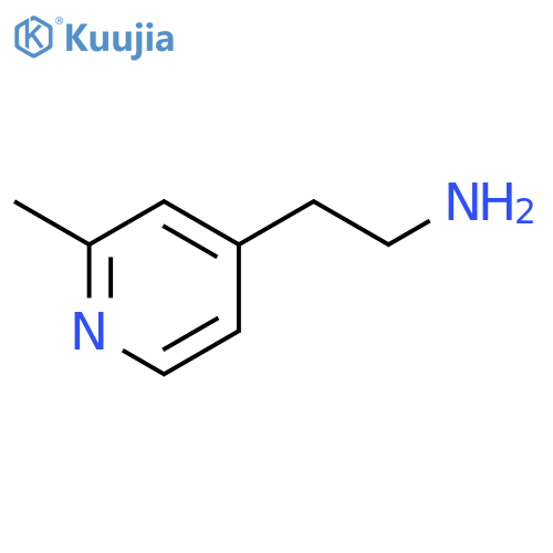 2-(2-methylpyridin-4-yl)ethanamine structure