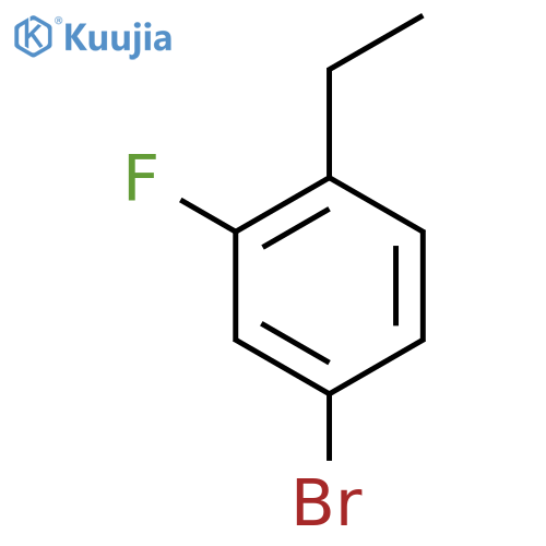 4-Bromo-1-ethyl-2-fluorobenzene structure