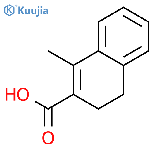 1-methyl-3,4-dihydronaphthalene-2-carboxylic acid structure