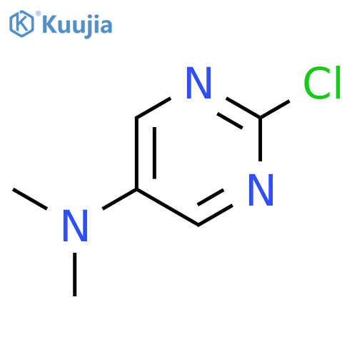 2-chloro-N,N-dimethylpyrimidin-5-amine structure