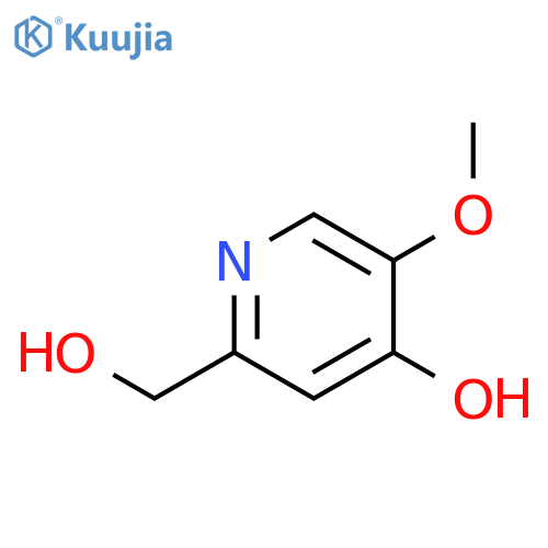 2-(Hydroxymethyl)-5-methoxy-4-pyridinol structure