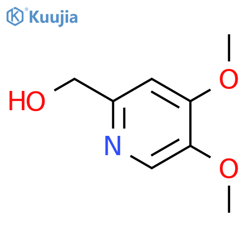 (4,5-Dimethoxy-pyridin-2-yl)-methanol structure