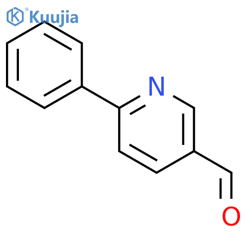 6-phenylpyridine-3-carbaldehyde structure