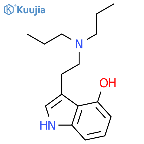1H-Indol-4-ol, 3-[2-(dipropylamino)ethyl]- structure