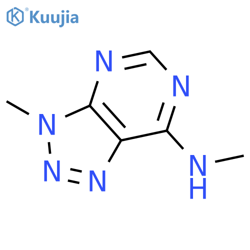 N,3-dimethyl-3H-1,2,3triazolo4,5-dpyrimidin-7-amine structure