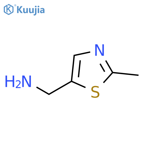 (2-Methylthiazol-5-yl)methanamine structure