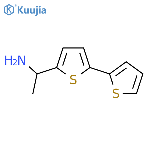 1-([2,2'-Bithiophen]-5-yl)ethan-1-amine structure