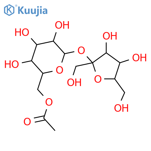 Sucrose-6-acetic ester structure