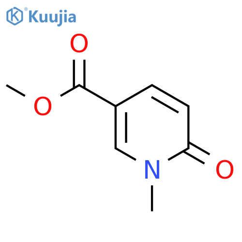Methyl 1-methyl-6-oxo-1,6-dihydropyridine-3-carboxylate structure