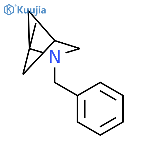 2-Azabicyclo[2.1.1]hexane, 1-methyl-2-(phenylmethyl)- structure