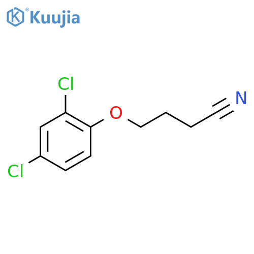 Butanenitrile,4-(2,4-dichlorophenoxy)- structure