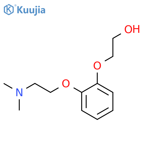 ETHANOL, 2-[2-[2-(DIMETHYLAMINO)ETHOXY]PHENOXY]- structure