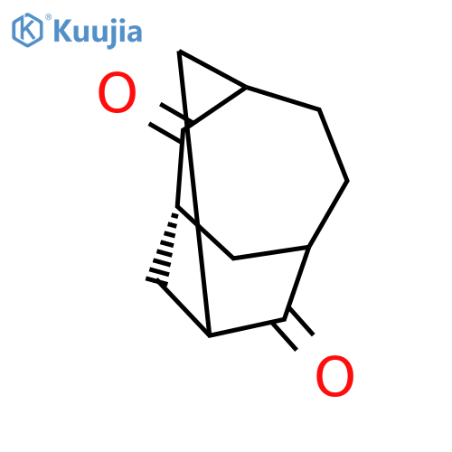 TRICYCLO[4.3.1.13,8]UNDECANE-2,7-DIONE, (1R)- structure
