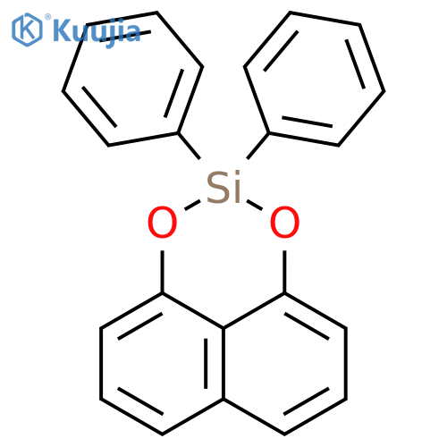 2,2-Diphenylnaphtho[1,8-de]-1,3,2-dioxasilin structure