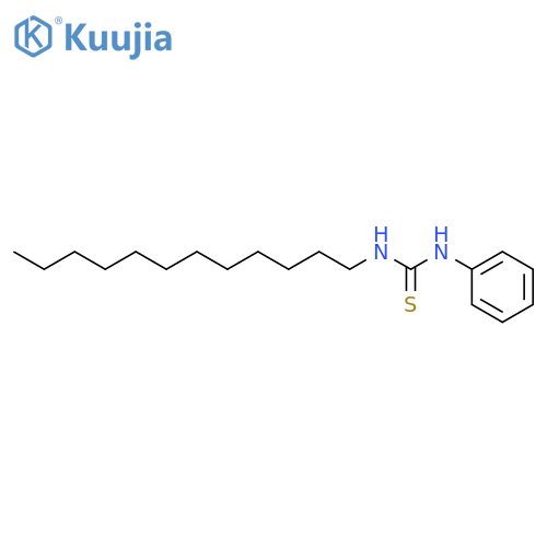 1-Dodecyl-3-phenyl-2-thiourea structure
