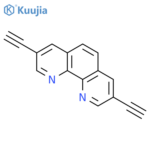3,8-Diethynyl-1,10-phenanthroline structure