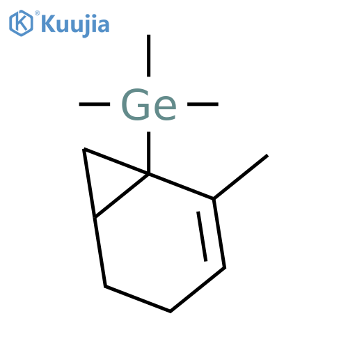 GERMANE, TRIMETHYL(2-METHYLBICYCLO[4.1.0]HEPT-2-EN-1-YL)- structure