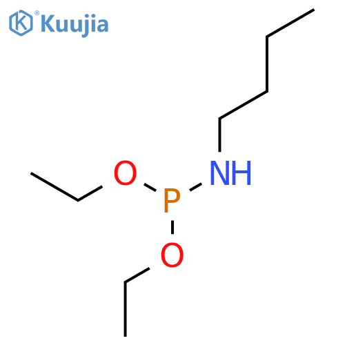 Phosphoramidous acid, butyl-, diethyl ester structure