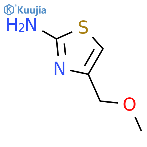 4-(methoxymethyl)-1,3-thiazol-2-amine structure