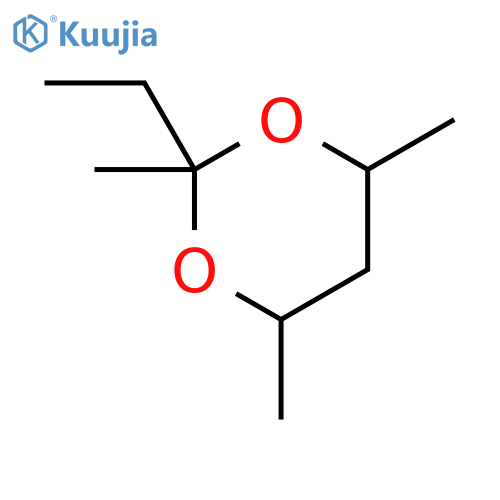 1,3-Dioxane,2-ethyl-2,4,6-trimethyl- structure
