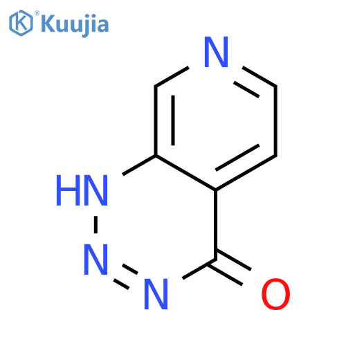 Pyrido[3,4-d]-1,2,3-triazin-4(1H)-one structure
