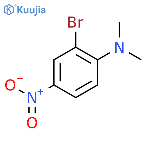 N,N-Dimethyl 2-bromo-4-nitroaniline structure