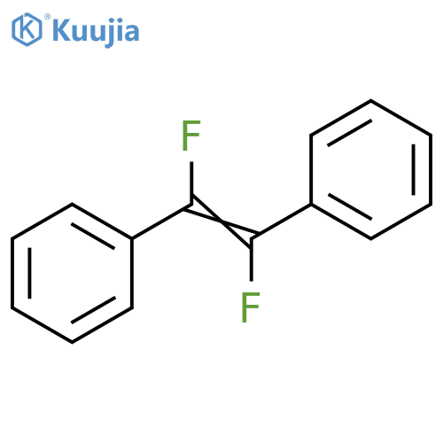 (1,2-difluoro-2-phenylethenyl)benzene structure