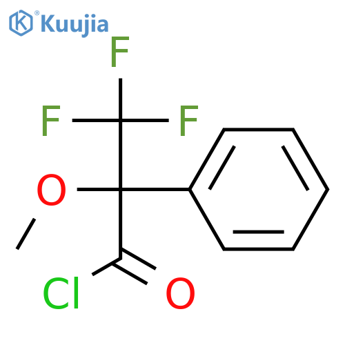 (^+)-^a-Methoxy-^a-(trifluoromethyl)phenylacetyl chloride structure