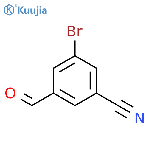 3-Bromo-5-formylbenzonitrile structure