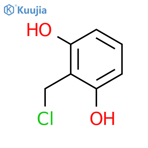 1,3-Benzenediol, 2-(chloromethyl)- structure