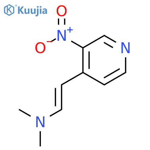 N,N-Dimethyl-2-(3-nitropyridin-4-yl)ethenamine structure