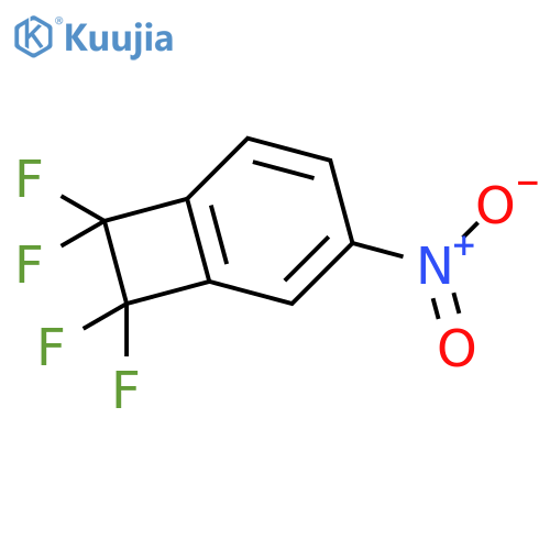 Bicyclo[4.2.0]octa-1,3,5-triene, 7,7,8,8-tetrafluoro-3-nitro- structure