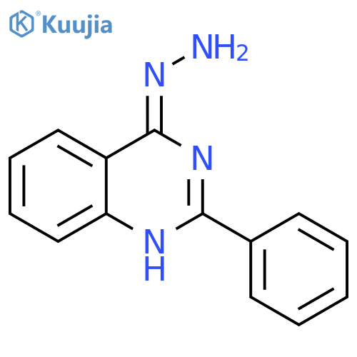 4-Hydrazino-2-phenylquinazoline structure