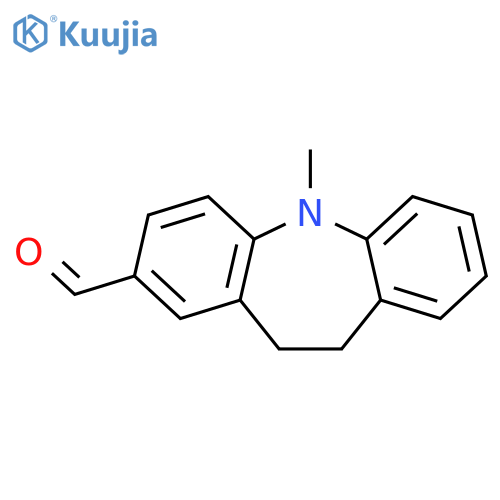 5-Methyl-10,11-dihydro-5H-dibenzob,fazepine-2-carbaldehyde structure