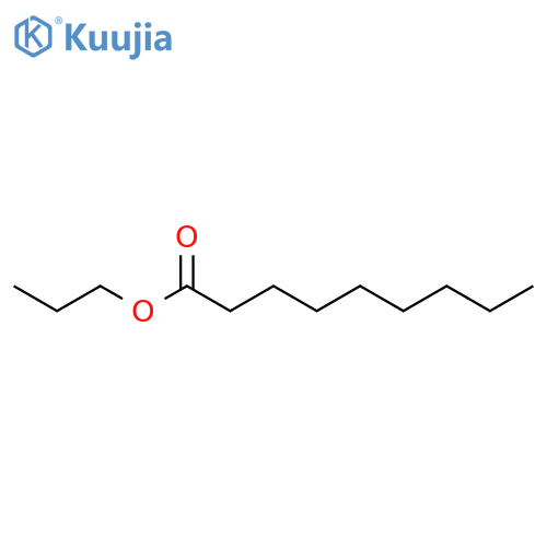 Nonanoic acid, propylester structure